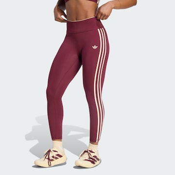 Skinny Pantaloni sportivi 'Sst' di ADIDAS PERFORMANCE in rosso: frontale