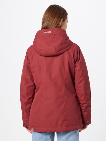 RagwearPrijelazna jakna 'JAZMIN' - crvena boja