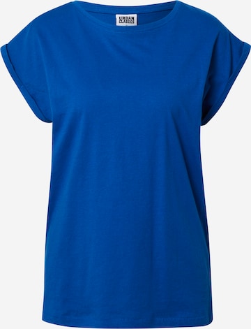 T-shirt Urban Classics en bleu : devant