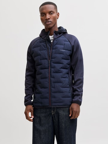 JACK & JONES Between-season jacket 'JJEPerfect' in Blue: front