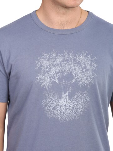 T-Shirt 'Fairwear Bambus Fusion' Life-Tree en violet