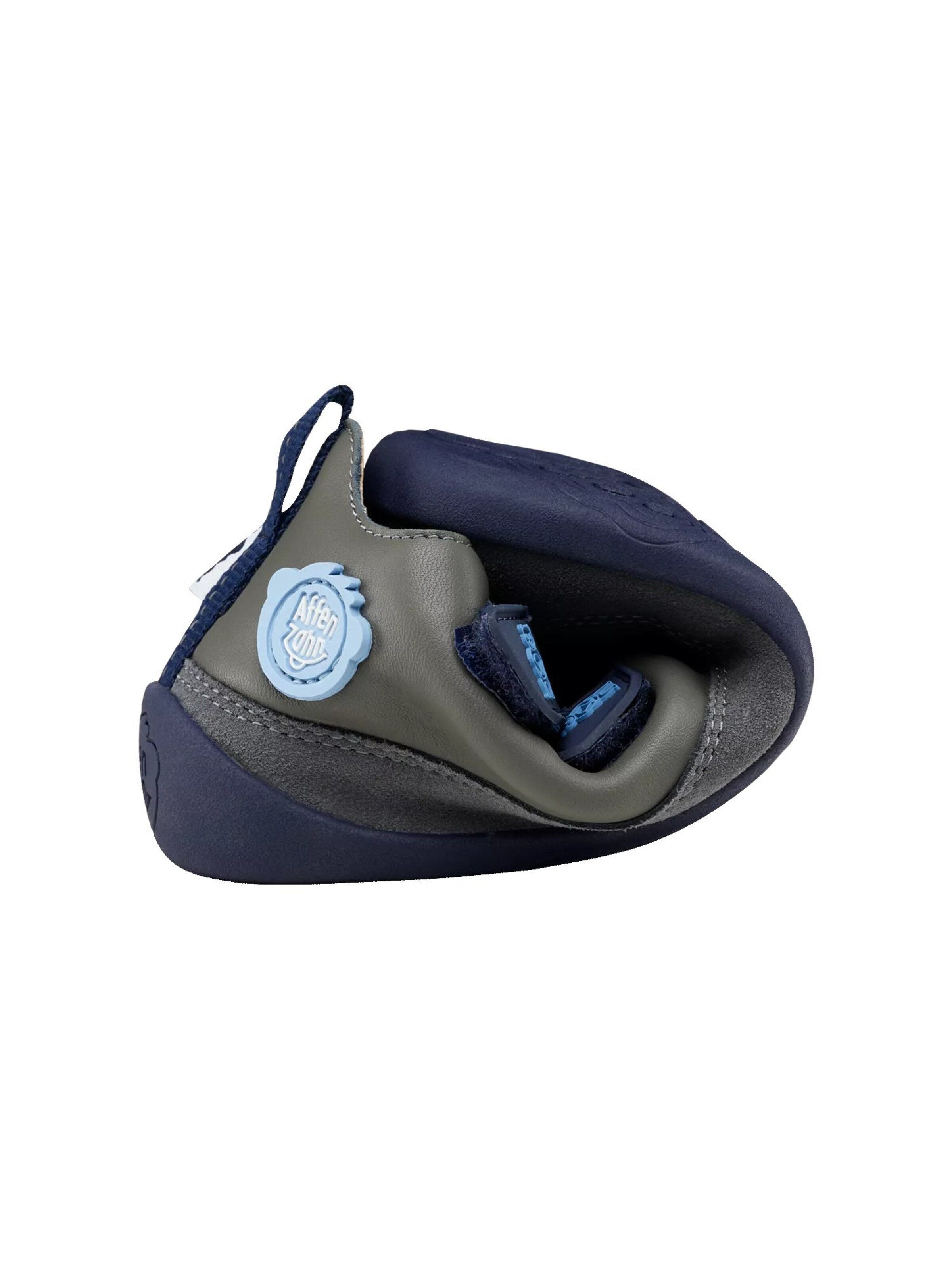 Affenzahn Sneakers 'Sneaker Leder Buddy' in Grey