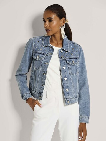 MADELEINE Tussenjas in Blauw: voorkant