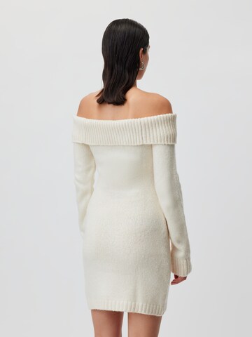 LeGer by Lena Gercke Knit dress 'Felice' in Beige