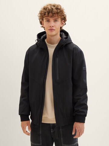 TOM TAILOR DENIM Between-Season Jacket in Black