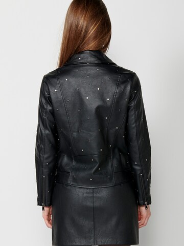 KOROSHI Übergangsjacke in Schwarz