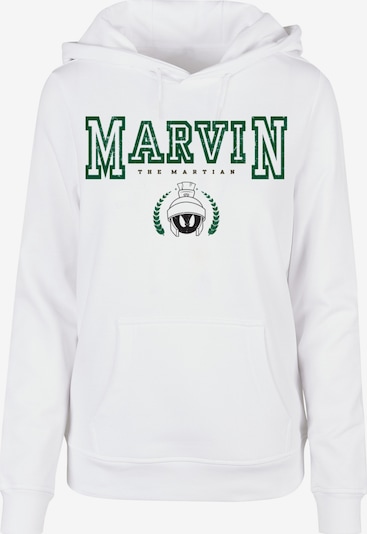 F4NT4STIC Sweatshirt ' Looney Tunes Marvin The Martian' in dunkelgrün / schwarz / weiß, Produktansicht