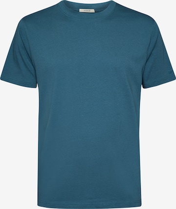 GREENBOMB Shirt 'Fusion Basic' in Blue: front