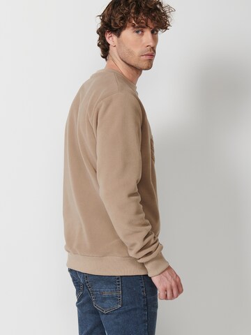 KOROSHI Sweatshirt in Beige