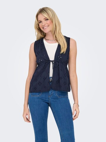 ONLY Bluse 'ONLASSISI' i blå: forside