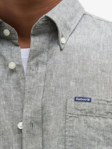 Barbour Regular fit Button Up Shirt in Green