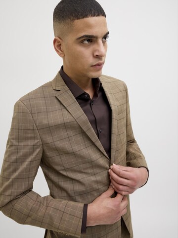 JACK & JONES Slim fit Colbert 'JPRFranco' in Bruin