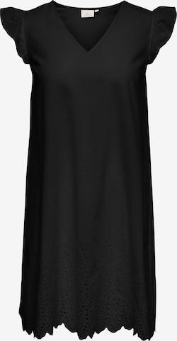 ONLY Carmakoma - Vestido de verano 'CARTulum' en negro: frente