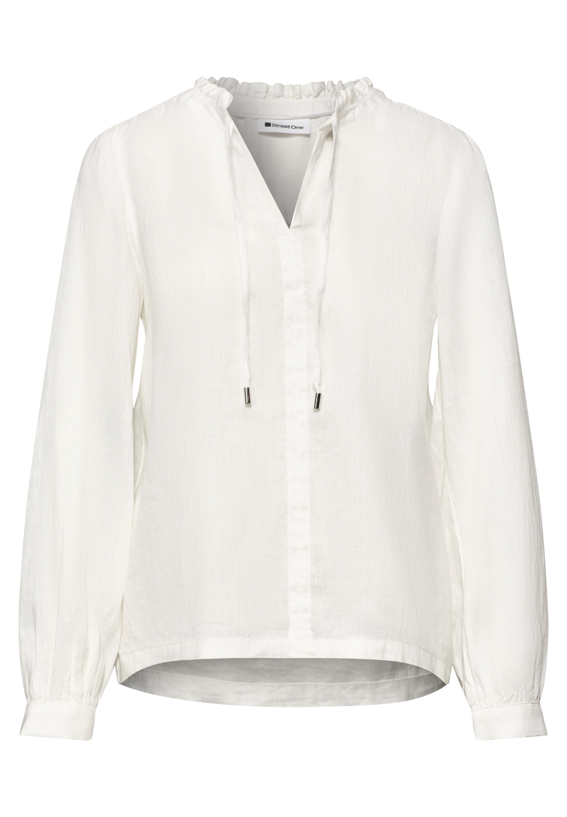 STREET ONE Bluse in XS in offwhite, Produktansicht