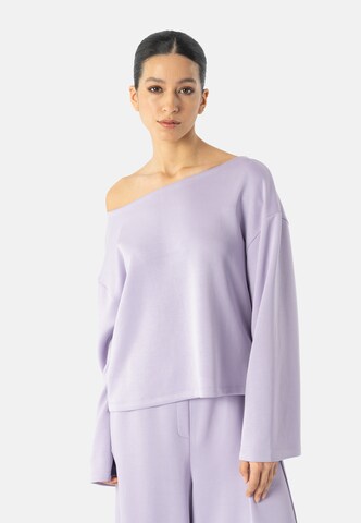Maglietta 'Debbory' di Elias Rumelis in lilla: frontale