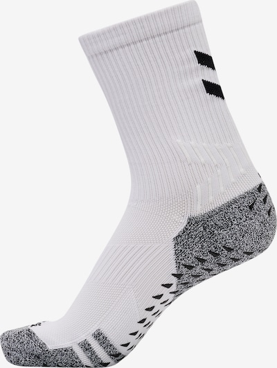 Hummel Sportske čarape 'Pro' u siva melange / crna / bijela, Pregled proizvoda