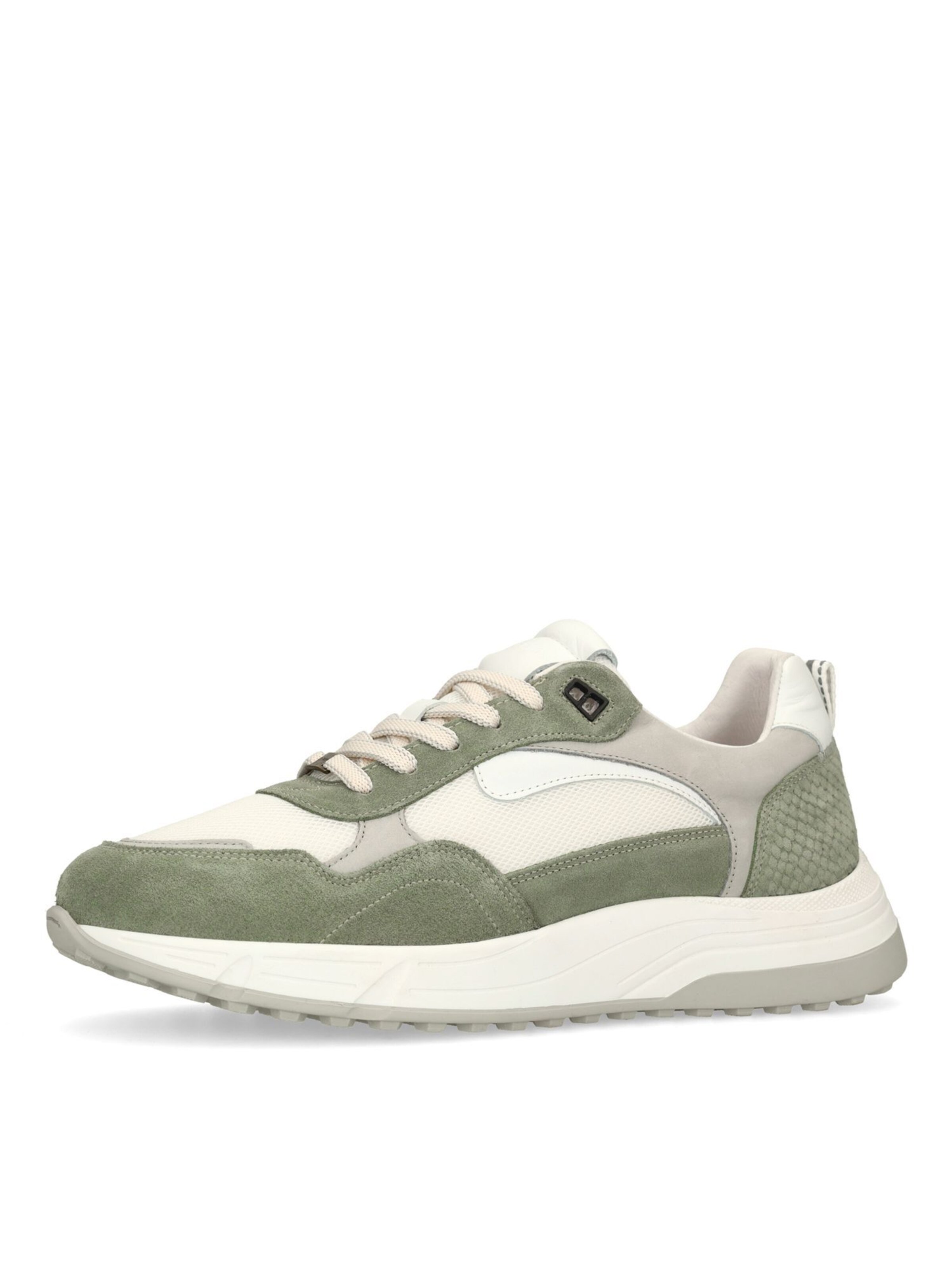 MANFIELD Sneakers in Green: front