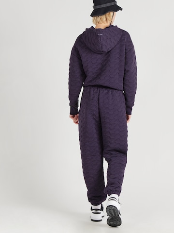 Effilé Pantalon 'Phoenix Fleece' Nike Sportswear en violet