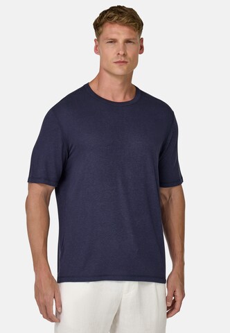 Boggi Milano Shirt in Blauw: voorkant