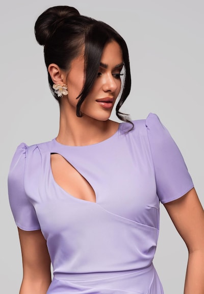 Ombre Robe de soirée 'Clara' en lavande, Vue avec produit