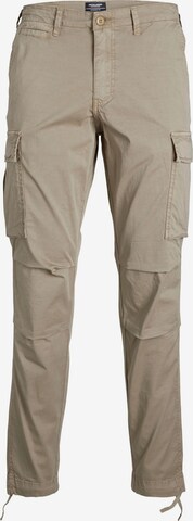 Pantaloni cargo 'Ace Tucker' di JACK & JONES in beige: frontale