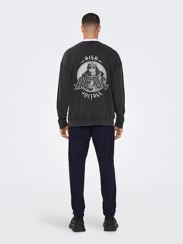 Sweat-shirt Only & Sons en noir