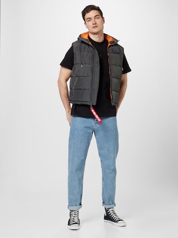 ALPHA INDUSTRIES Bodywarmer in Grijs