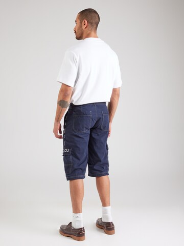 CAMP DAVID Regular Cargobroek in Blauw