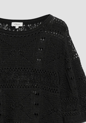 s.Oliver Sweater in Black