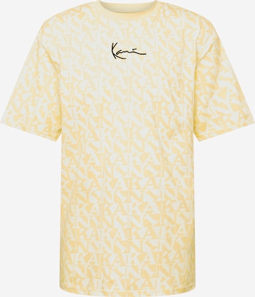 Karl Kani Shirt in Yellow: front