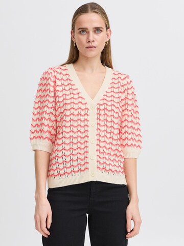 ICHI Strickjacke ' IHARDINA CA2 ' in Pink