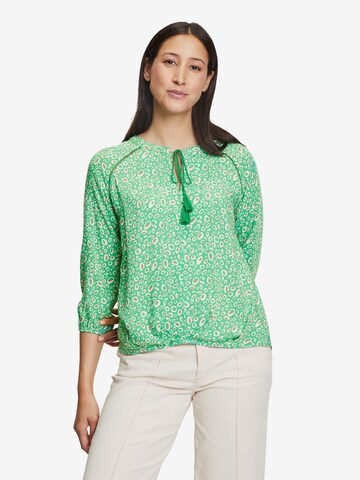 Betty & Co Blouse in Groen: voorkant