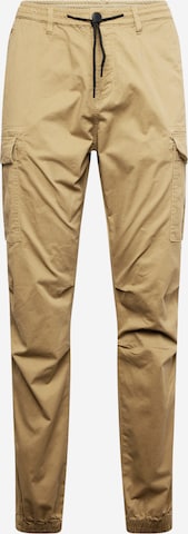 Pantalon cargo 'VINCE' Vintage Industries en vert : devant