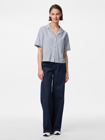 PIECES Blouse 'PCApia' in Blauw