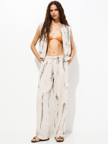 Gilet Pull&Bear en beige