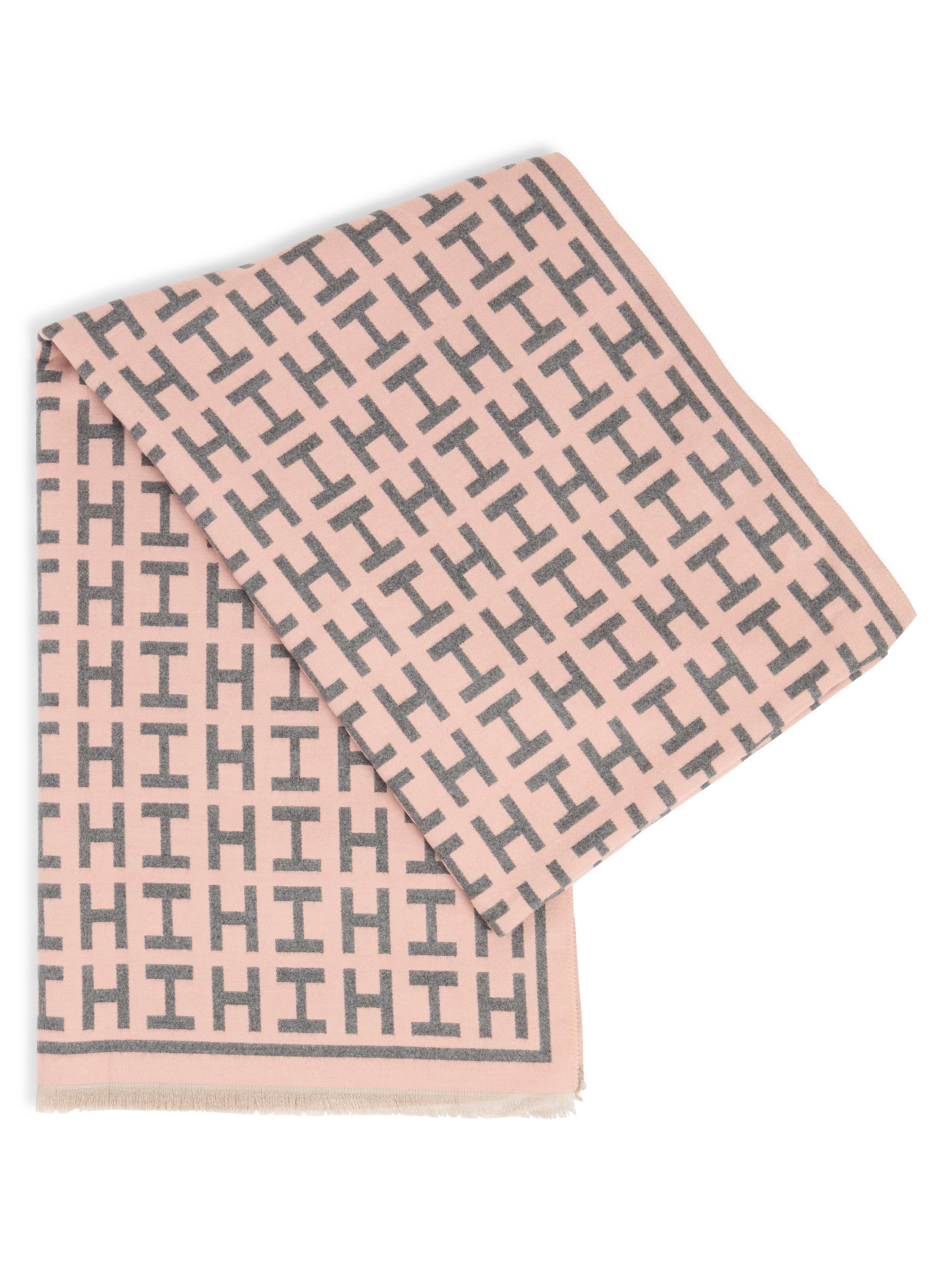 Marie Lund Sjaal in Roze: voorkant