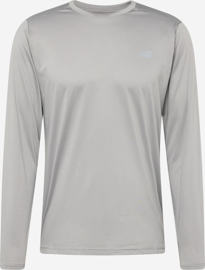 new balance Функционална тениска 'Essentials' в сиво / сребърно сиво, Преглед на продукта