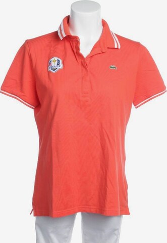 LACOSTE Shirt XL in Orange: predná strana
