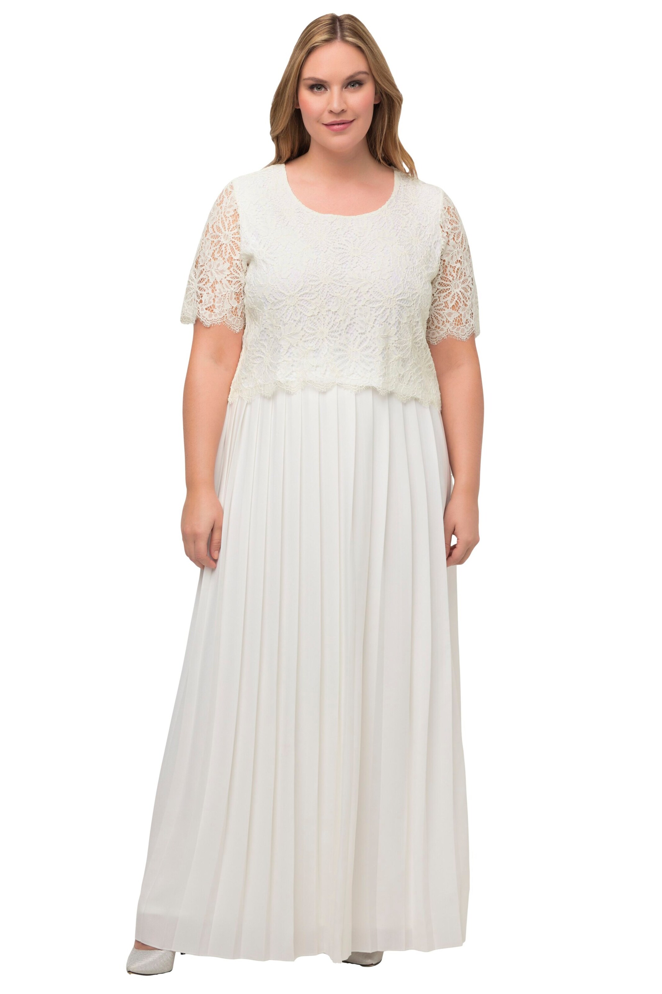 Ulla Popken Sweatshirt in Wit