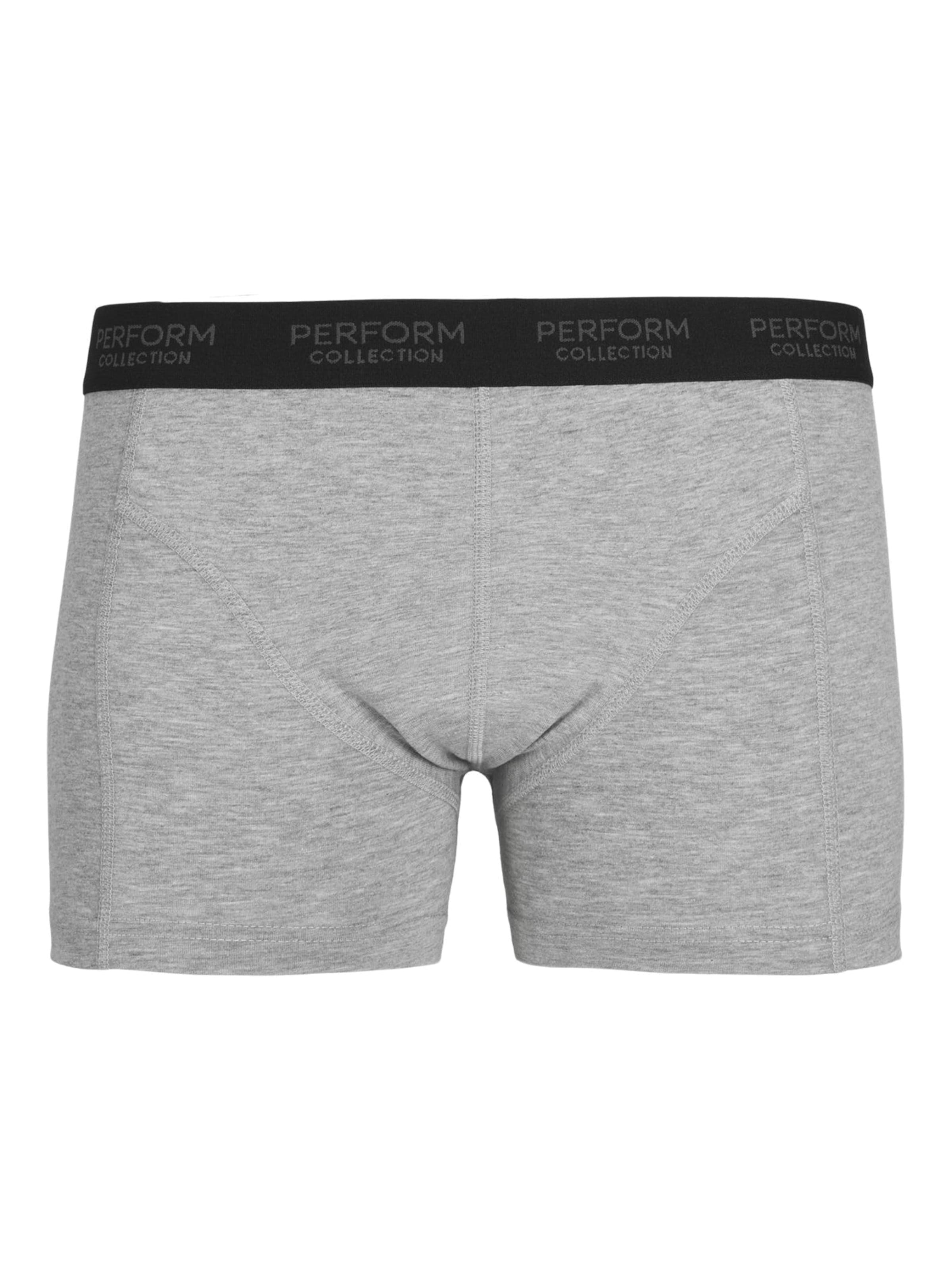 TEESHOPPEN Boxer shorts in Grey: front