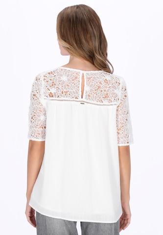 DreiMaster Vintage - Blusa en blanco
