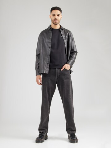 JACK & JONES Collegepaita 'JORMARKET' värissä musta
