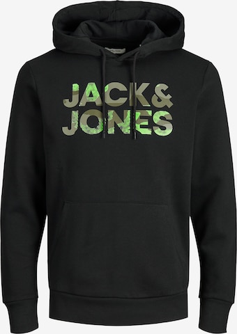 JACK & JONES Sweatshirt 'Soldier' in Schwarz: predná strana