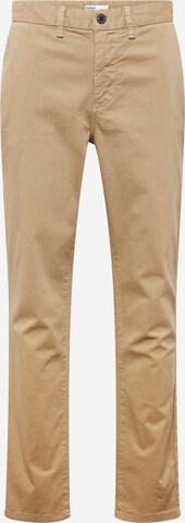 BURTON MENSWEAR LONDON regular Lærredsbukser i beige: forside