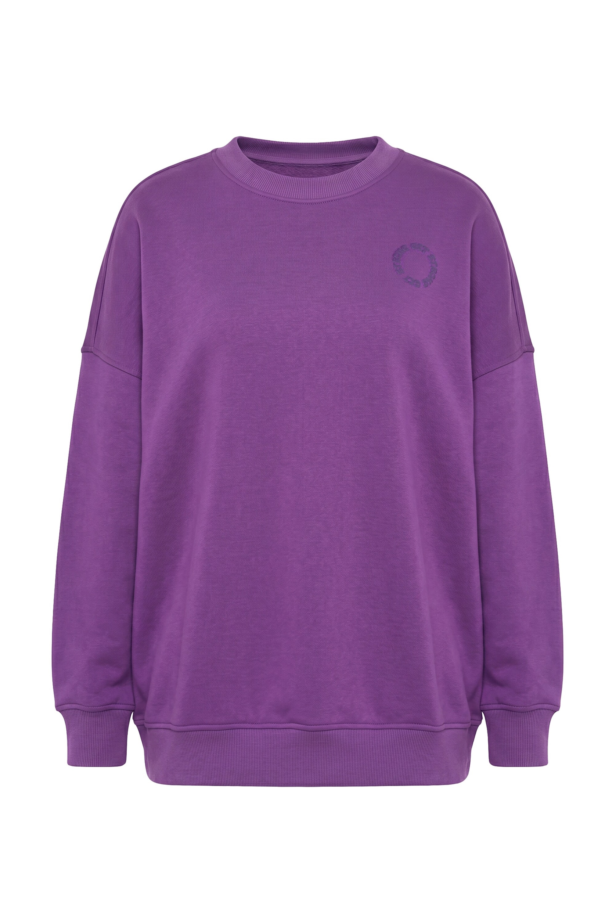 Studio Untold Sweatshirt in Purple: front