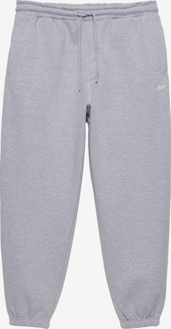 Effilé Pantalon 'STWD' Pull&Bear en gris : devant