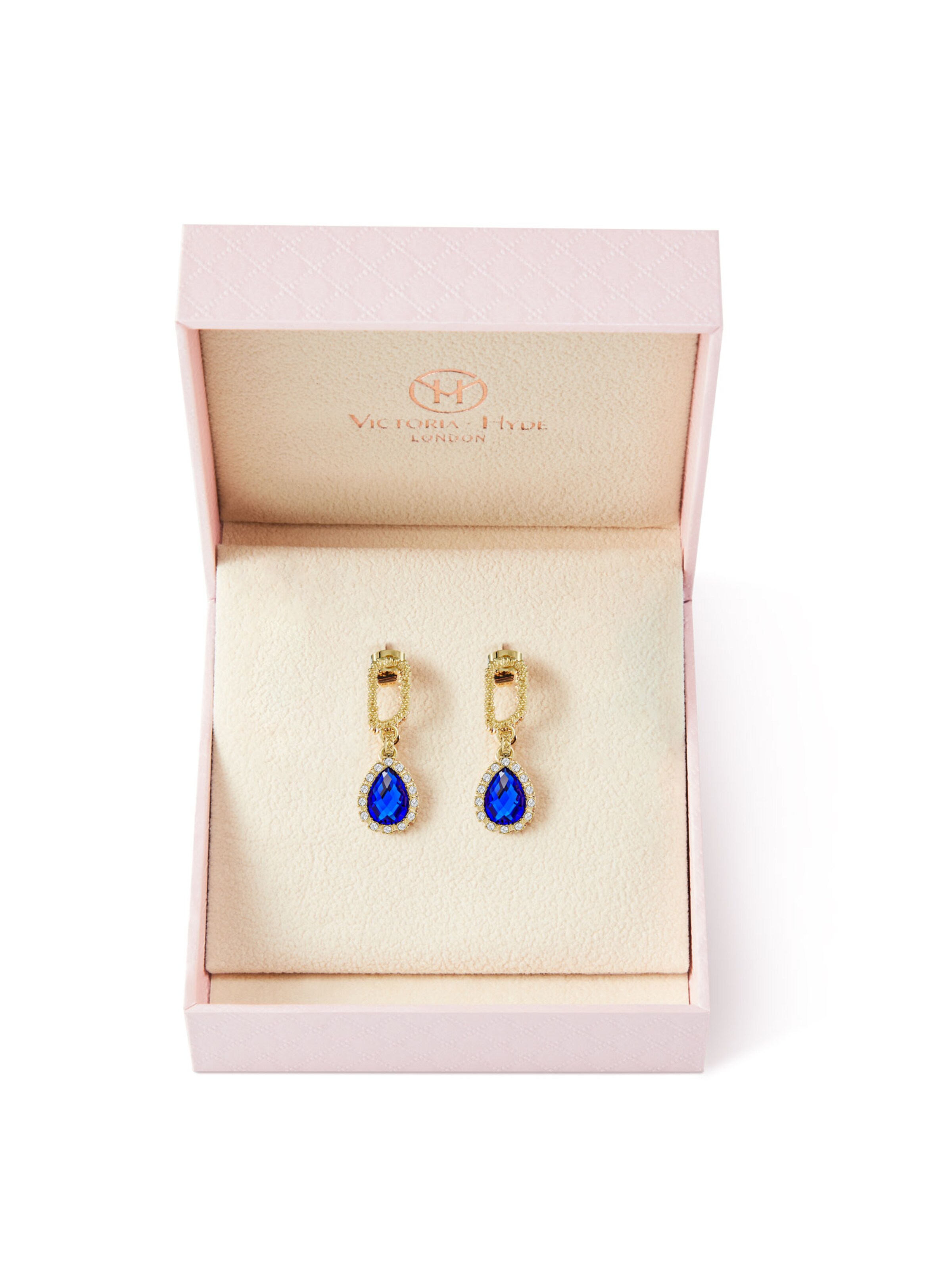 Victoria Hyde - Brincos em azul