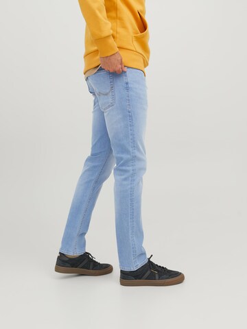 JACK & JONES Slimfit Τζιν 'Glenn' σε μπλε