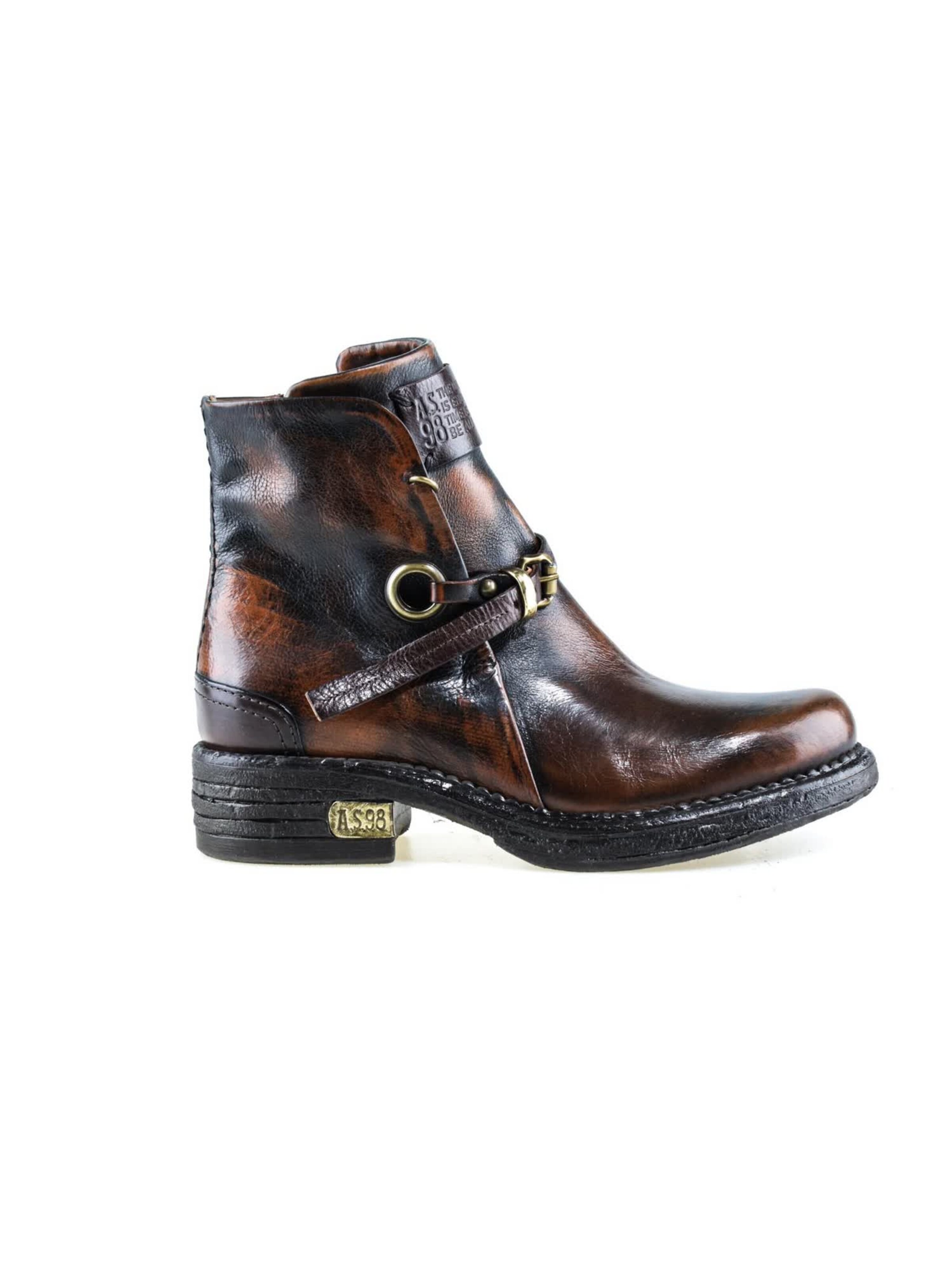 A.S.98 Boot 'Paisley' i brun: framsida