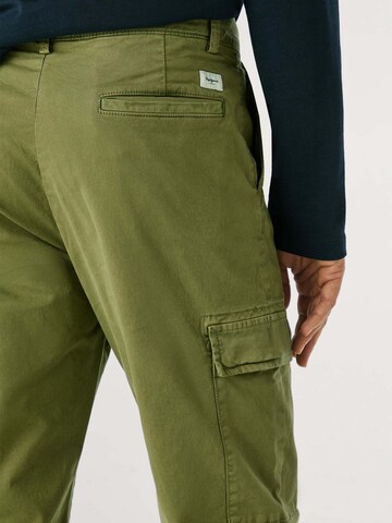 Pepe Jeans Slimfit Cargohose in Grün